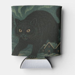 Porta-lata Gato de Natal islandês Yule