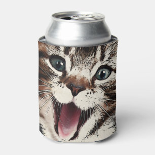 Porta-lata Gato de riso