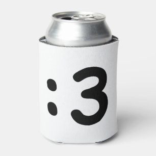 Porta-lata Gato Face Emoticon: 3