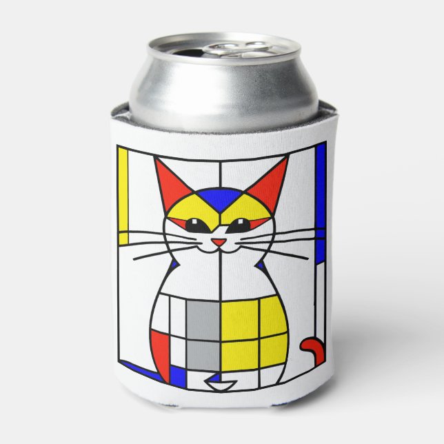 Porta-lata Gato mondriano (Can Front)