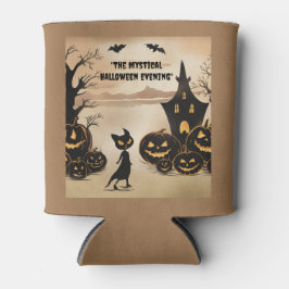 Porta-lata Gato negro pela mansão assombrada