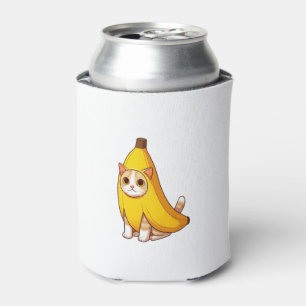 Porta-lata Gato no Figurino da Banana
