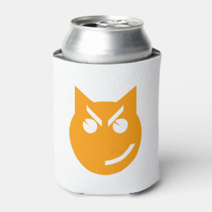 Porta-lata Gato Smirking de Emoji