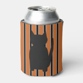 Porta-lata Gatos Pretos do Halloween, Rico e divertidos