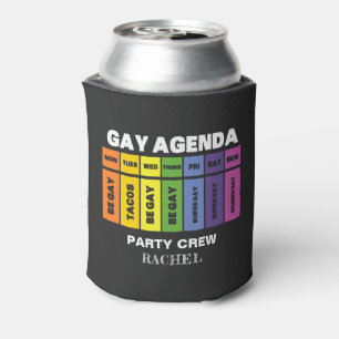Porta-lata Gay do Programa Rainbow da Tripulação do Partido