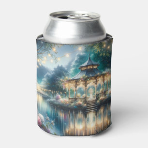 Porta-lata Gazebo do Jardim Encantado Reflexo do Crepúsculo