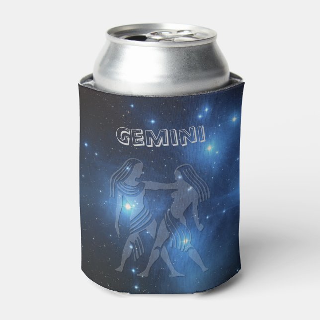 Porta-lata Gemini transparente (Can Front)