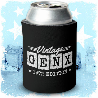 Porta-lata Gen X Generation Gen Xer Nascer 1972 Gen X Anivers