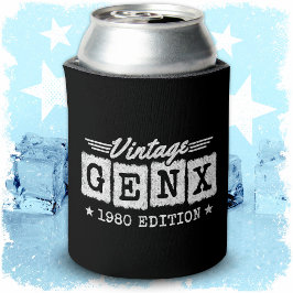 Porta-lata Gen X Generation Gen Xer Nascer 1980 Gen X Birthda
