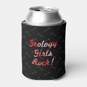 Porta-lata Geology Girls Rock!