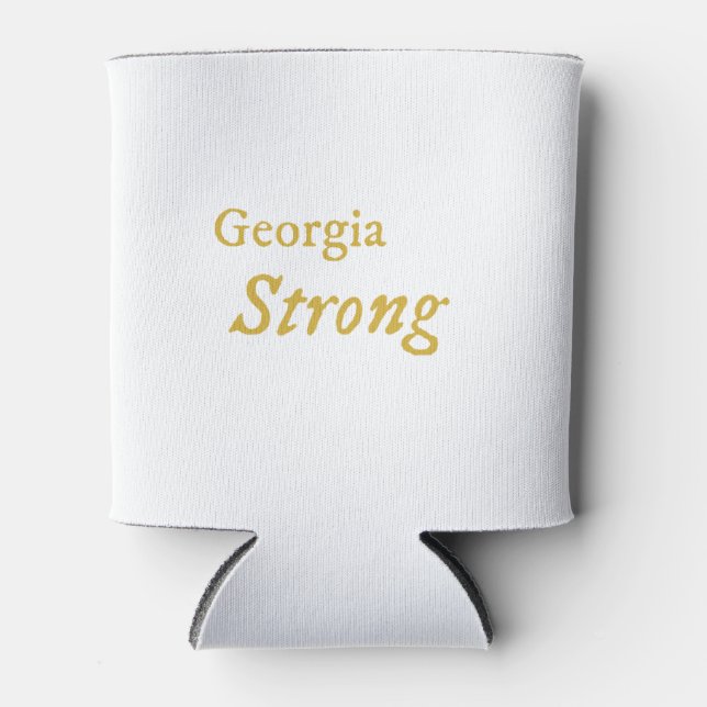 Porta-lata Georgia Strong (Frente)