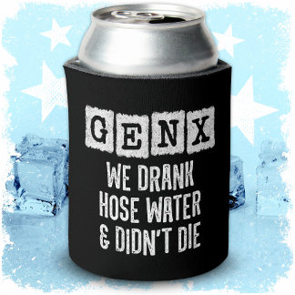 Porta-lata Geração X Gen X Hose Gen Xer Funny Gen X