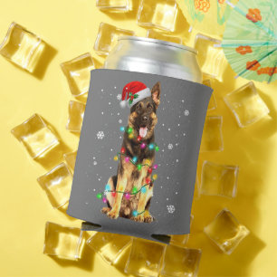 Porta-lata German shepherd Cão Árvore Natal Doce Natal Xmas