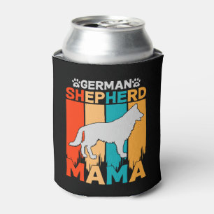 Porta-lata German shepherd MAMA, Blue Brown