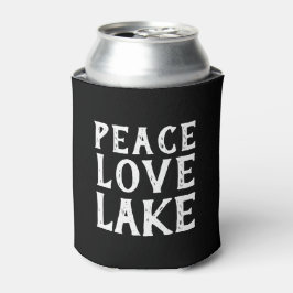 Porta-lata Gic e divertida PEACE - AMOR - LAGO |