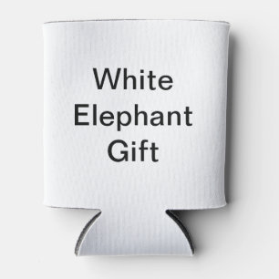 Porta-lata Gift Genérico Engraçado de Elefante Branco