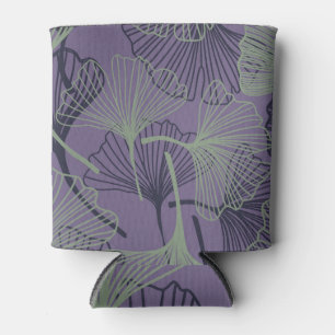 Porta-lata Gingko biloba: padrão de colheita de abstrato.