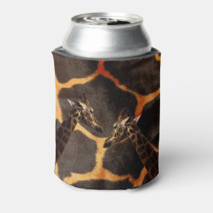 Porta-lata "Girafas exóticas: em uma Canvas patenteada da gir