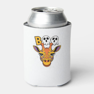 Porta-lata Giraffe Boo Halloween - Camiseta Boxy de Animal As