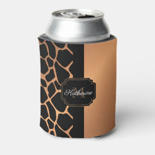 Porta-lata Giraffe Pattern