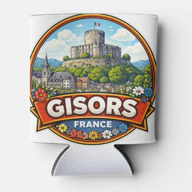 Porta-lata Gisors França  (Frente)