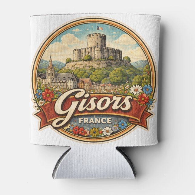 Porta-lata Gisors França (Frente)