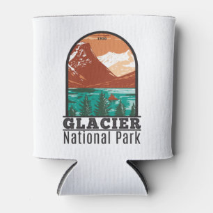 Porta-lata Glacier National Park Montana Vintage