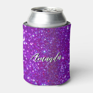 Porta-lata Glitter Brilhante Puro e Puro Único
