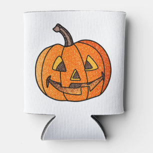 Porta-lata Glitter Jack O'Lantern