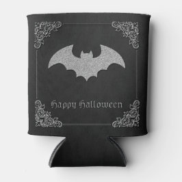 Porta-lata Glittery Bat Halloween