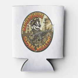 Porta-lata Global Wealth Badger Can Cooler