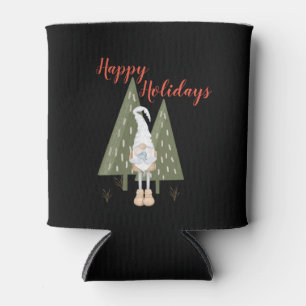 Porta-lata Gnome de Natal Feliz Natal