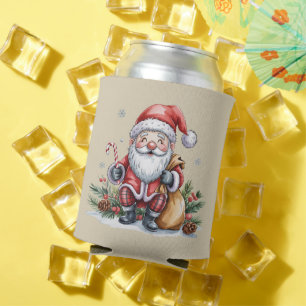 Porta-lata Gnomo Natal Temporada de Inverno Amante de Gnomos 