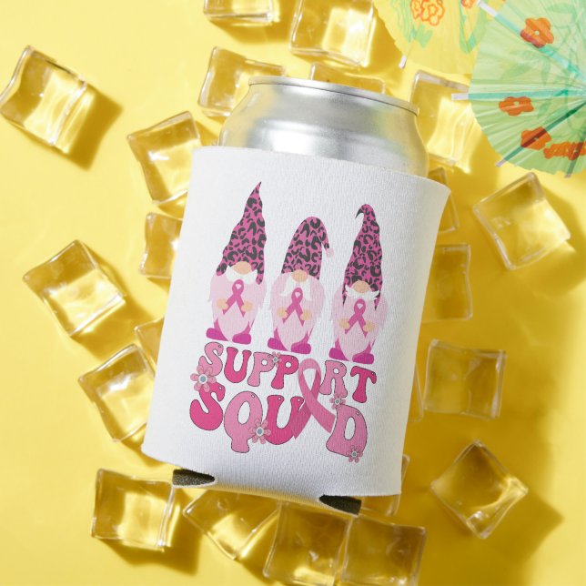 Porta-lata Gnomos dão apoio à conscientização dos Canceres da (Verão in situ)