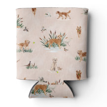 GOLDEN RETRIEVER TOILE Rosa