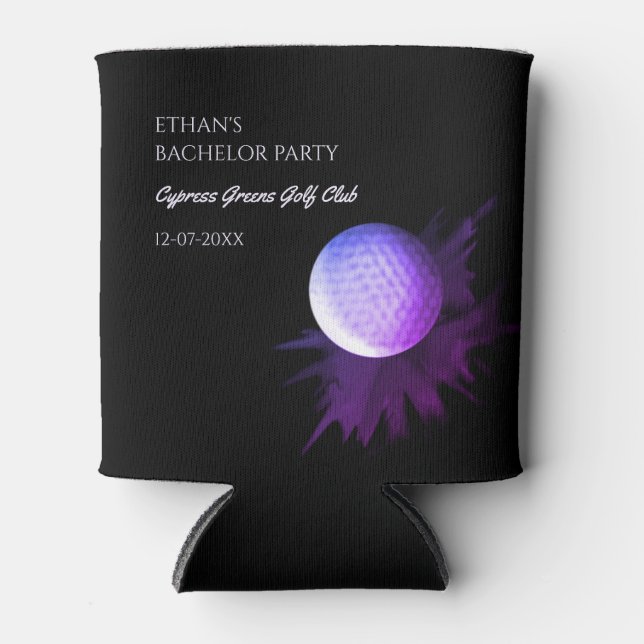 Porta-lata Golf Bachelor Party - Golfe Clássico de Golfe (Frente)