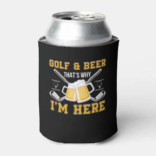 Porta-lata Golfe e cerveja que porque Im Golf aqui a cerveja
