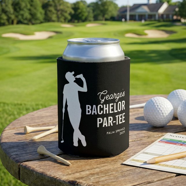 Porta-lata Golfe Personalizado de Despedida de Solteiro Par-T (Criador carregado)