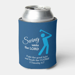 Porta-lata GOLFER CRISTÃO Personalizado Passa Para O Senhor A