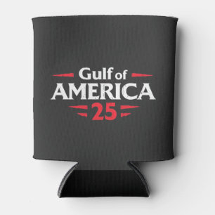 Porta-lata Golfo da América Patriótico Americano Trump Bandei
