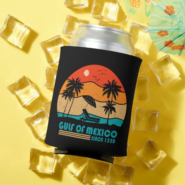 Porta-lata Golfo do México: Vintagem salgada (Verão in situ)