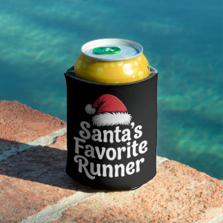 Porta-lata Gorducho Favorito do Papai Noel Chapéu de Natal Te