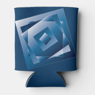 Porta-lata gradiente azul 1