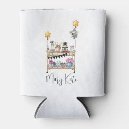 Porta-lata Graduação do carrinho de Bar de Script Casual 2023