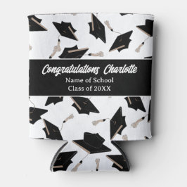 Porta-lata Graduação Fornecimentos de Festas de Bonés Brancos