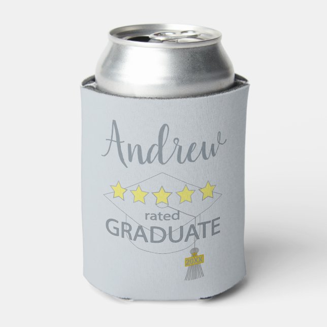Porta-lata Graduado com 5 Estrelas (Can Front)