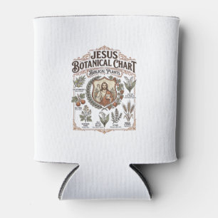 Porta-lata Gráfico Botânico de Jesus Plantas Bíblicas Jesus B