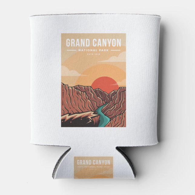 Porta-lata Grand canyon national park emblem patch logo (Frente)