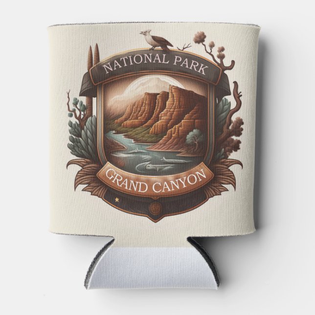Porta-lata Grand Canyon National Park - latas de carvão (Frente)