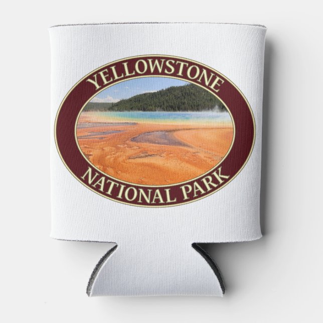 Porta-lata Grande Primavera prismático na Prk Nacional Yellow (Frente)